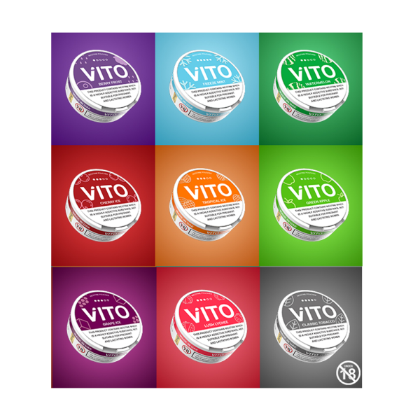VITO Nicotine Pouches - 20 Pouches